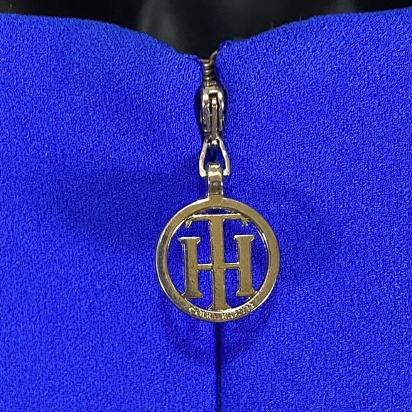 Tommy Hilfiger Vibrant Blue Classic Dress Size 10 - Picture 4 of 8